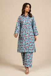 Shirt & Trouser Unstitched 2Pcs Suit 28