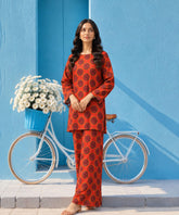 Shirt & Trouser Unstitched 2Pcs Suit 03