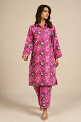 Shirt & Trouser Unstitched 2Pcs Suit 40