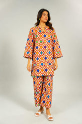 Shirt & Trouser Unstitched 2Pcs Suit 48