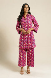 Shirt & Trouser Unstitched 2Pcs Suit 62