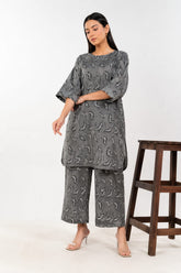 Shirt & Trouser Unstitched 2Pcs Suit 88